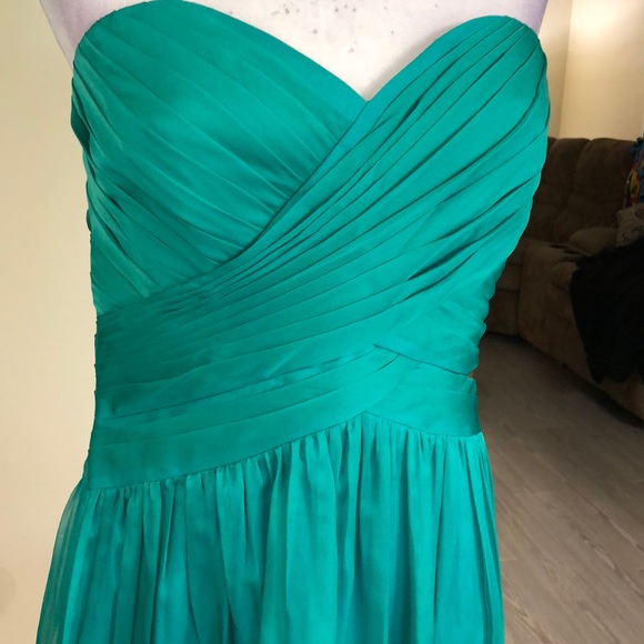 Lagoon green chiffon maxi - Picture 5 of 10